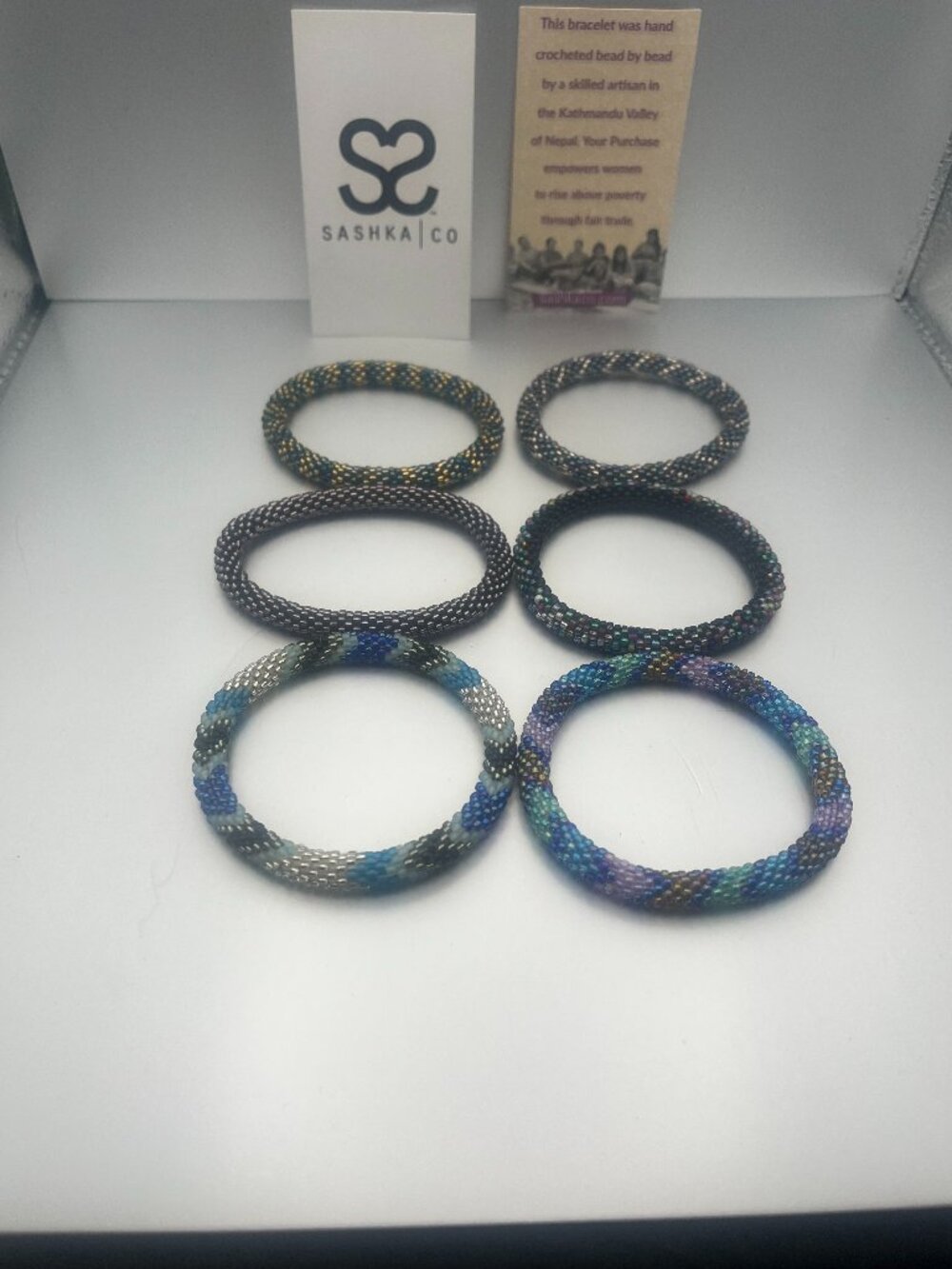 the Sashka Co. bracelets